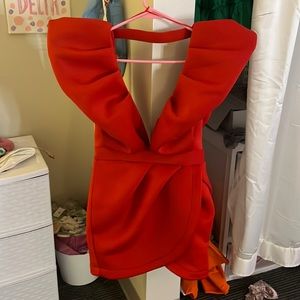 MABLE red mini dress